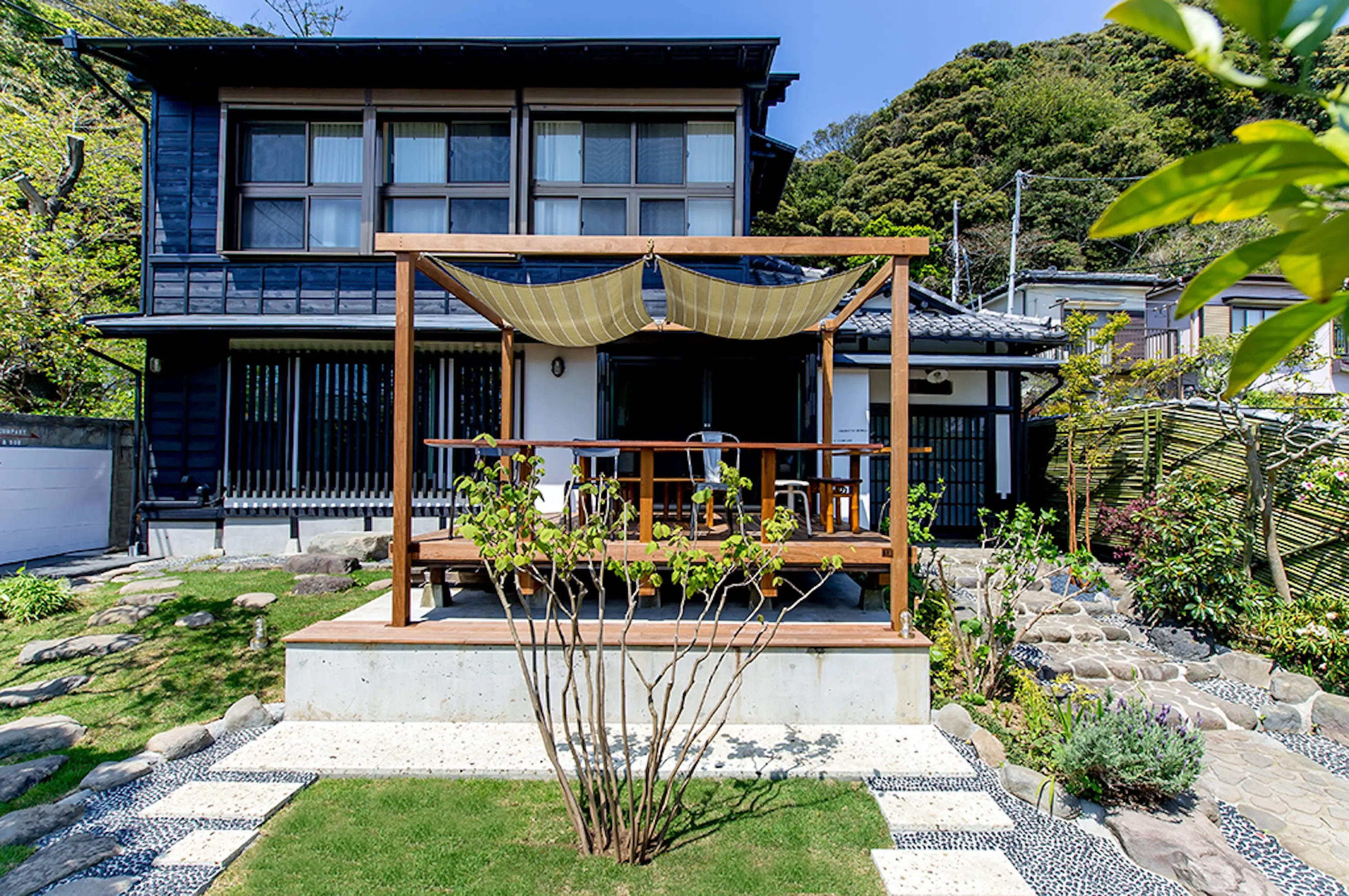 甘夏民家 鎌倉のカフェの外観