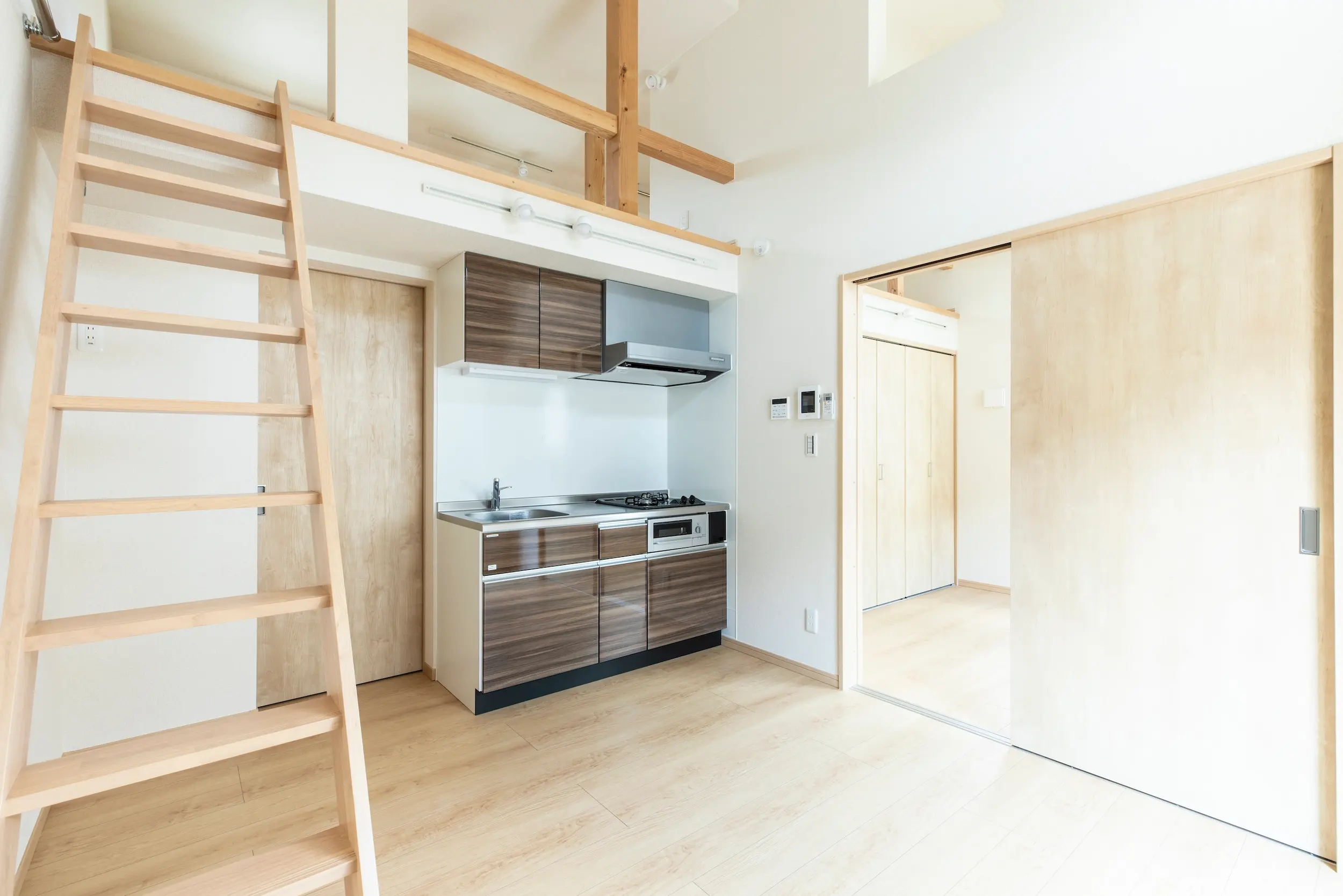 賃貸併用住宅のリビング