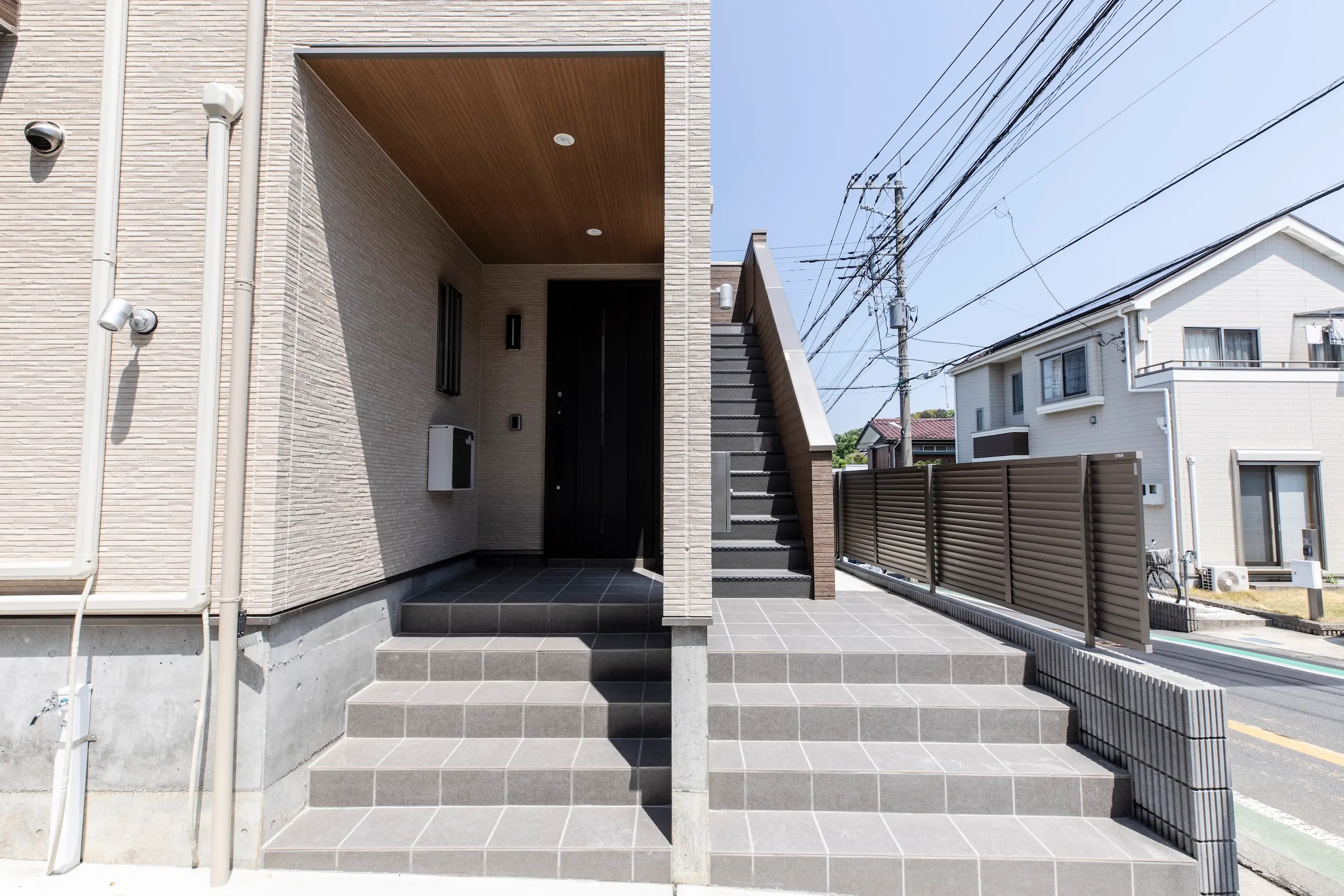 賃貸併用住宅の外観