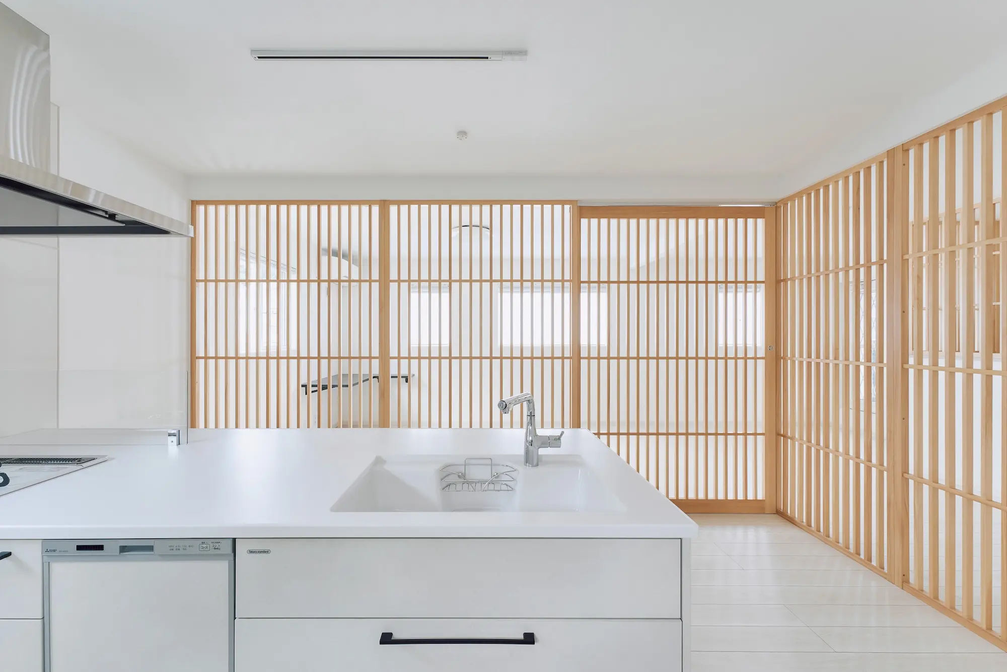 格子のある注文住宅