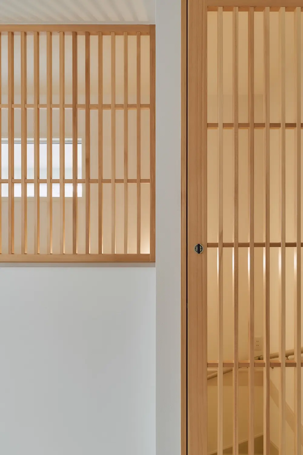 格子のある注文住宅