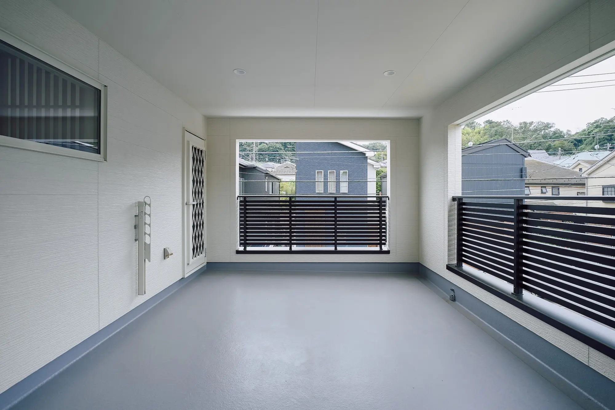 格子のある注文住宅