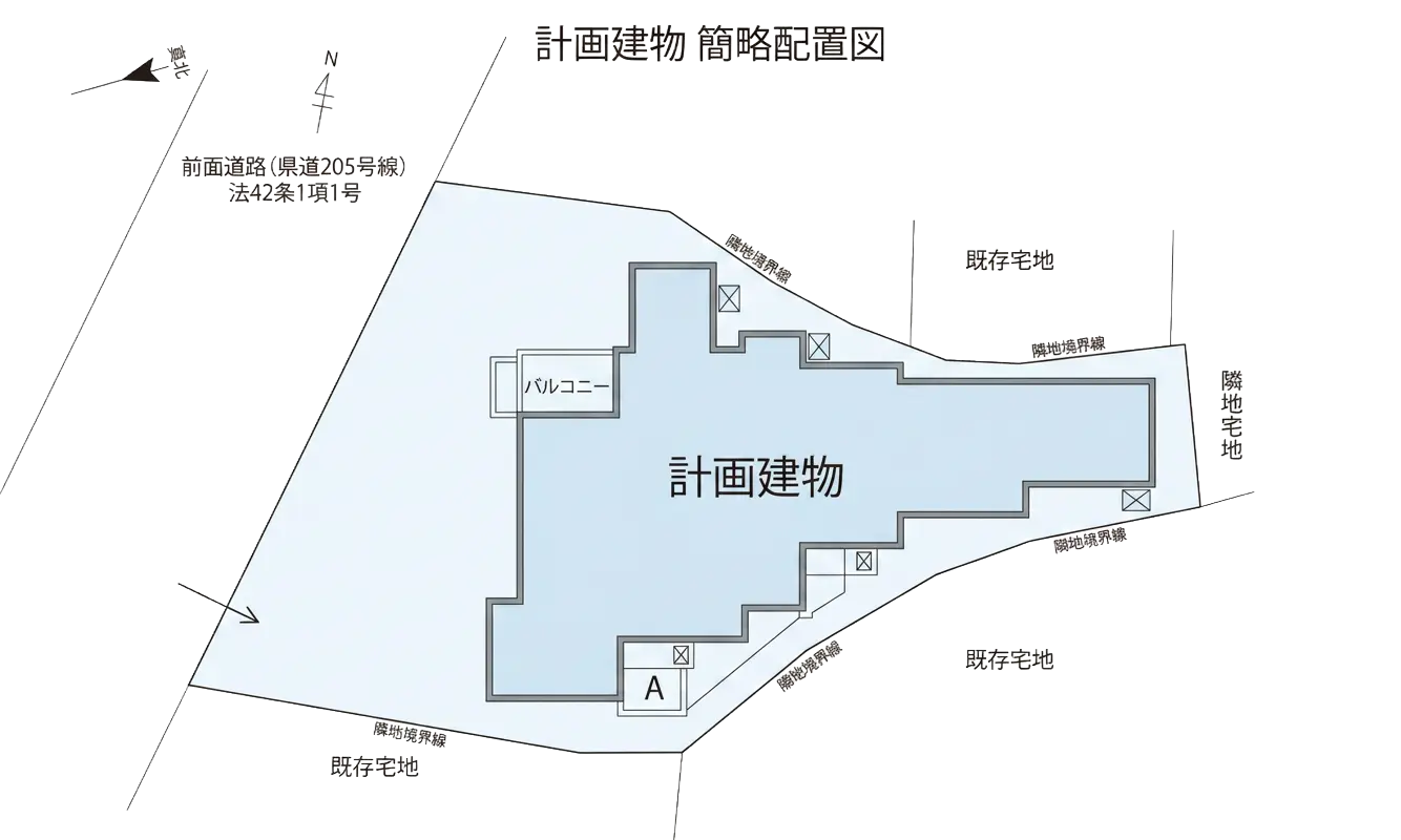 アパート・共同住宅の図面